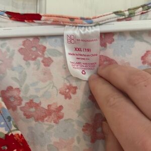 Floral Print Dress XXL